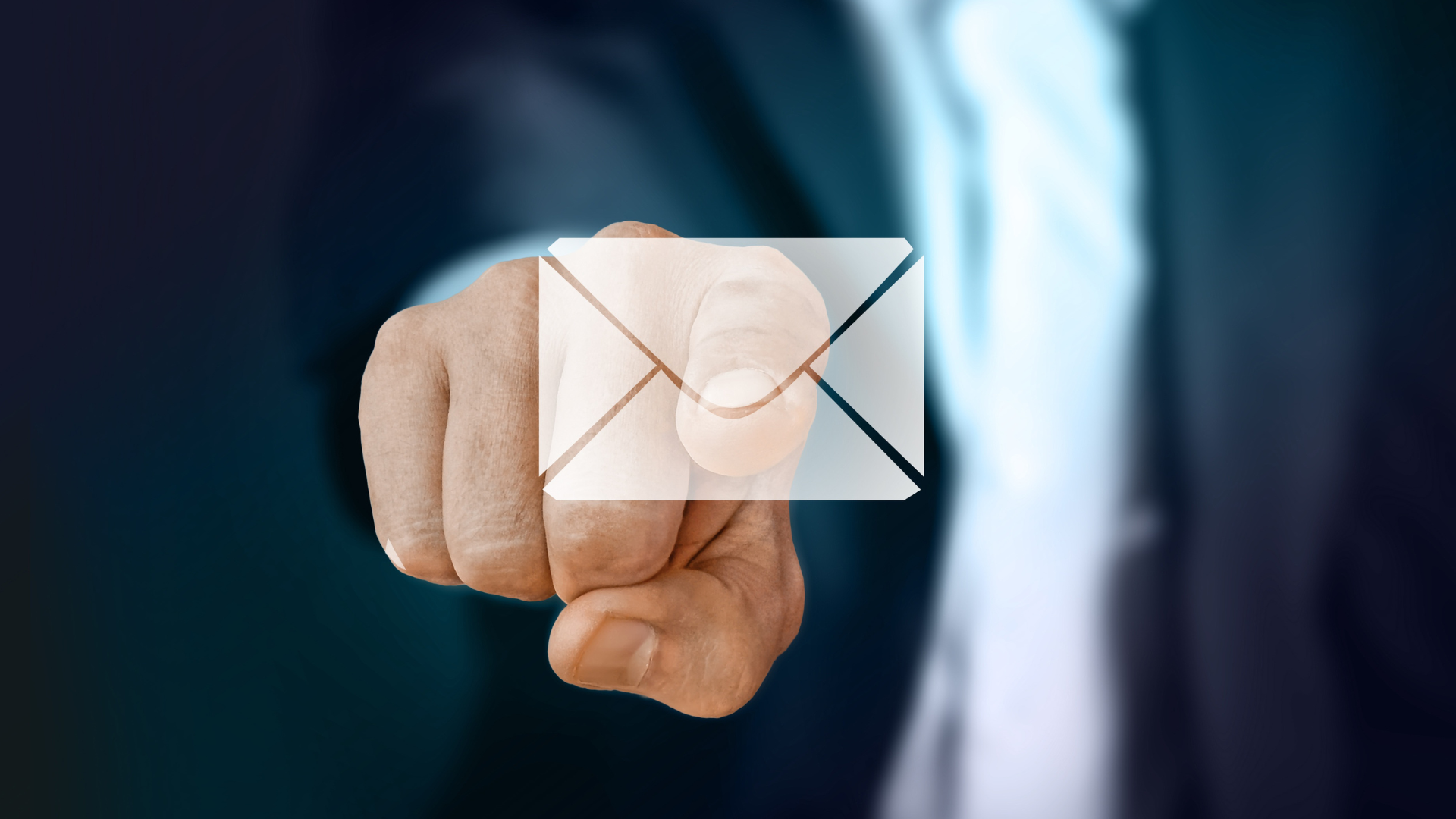 founder pointing at email marketing strategy