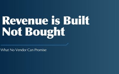 The Part of Your Revenue Engine No Vendor Can Bring